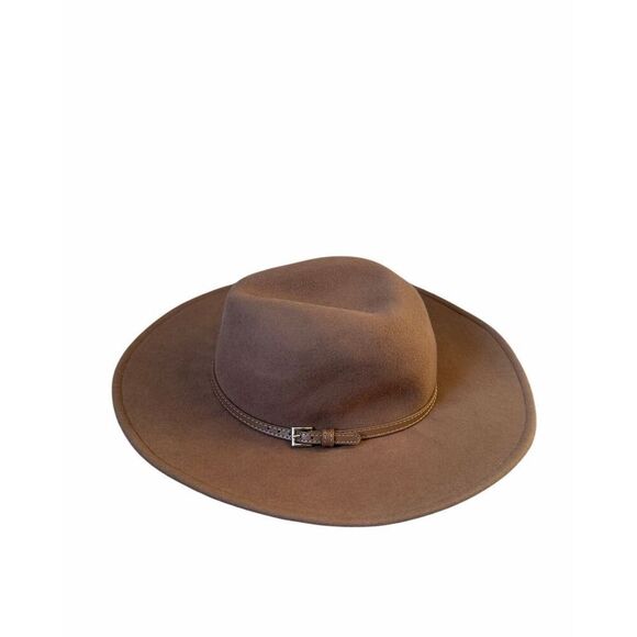 Lane Bryant Fedora Hat Wool Tan One Size main image 6